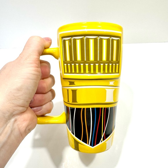 STAR WARS C3PO DISNEY STORE TALL 16oz LATTE MUG - Picture 3 of 8